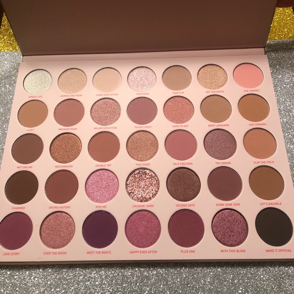 BNIB! Morphe 35XO Natural Flirt Artistry Palette